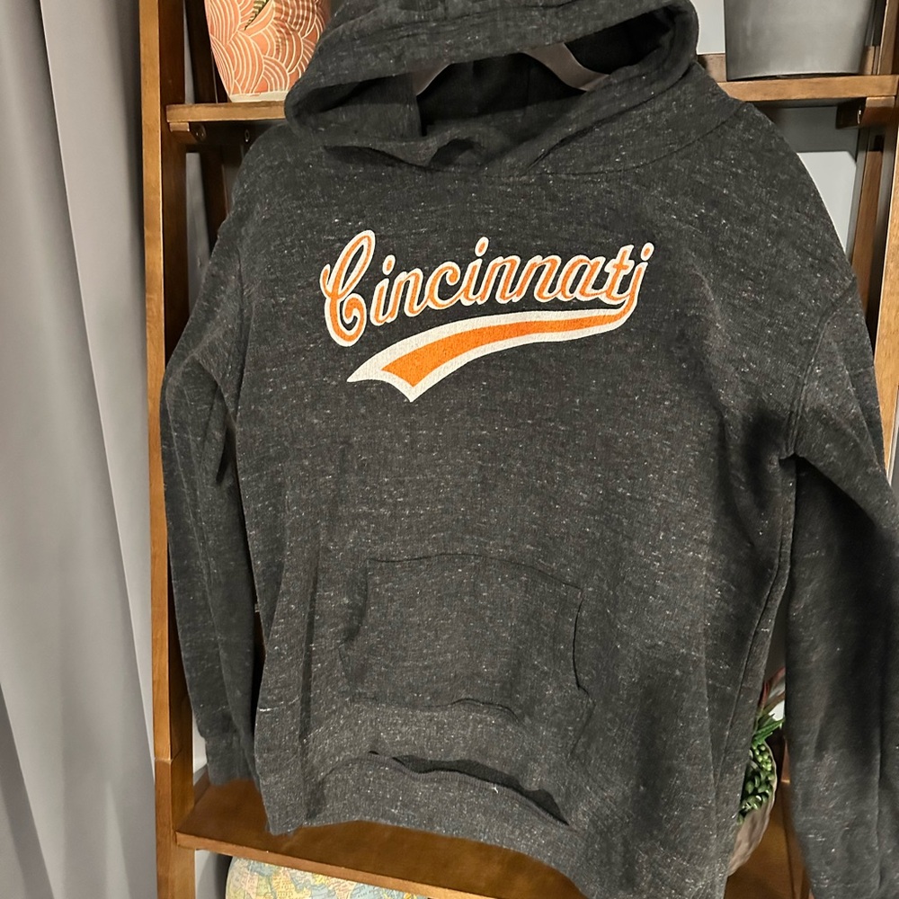 Homage Bengals Cincinnati Hoodie Orange